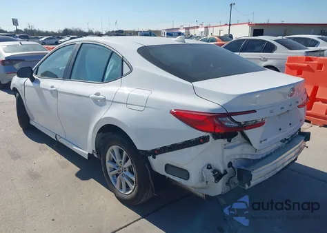 2025 Toyota Camry Le from USA, damaged, VIN 4T1DAACK8SU521394